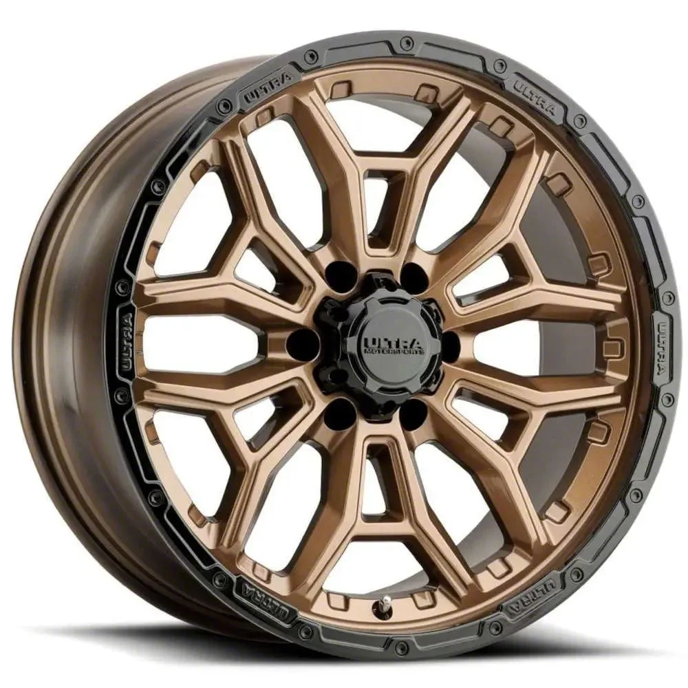 Ultra Wheels Warmonger 6 Bronze 6-Lug Wheel; 20x9; 18mm Offset (21-26 Tahoe)