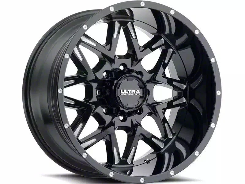 Ultra Wheels Carnivore Gloss Black 6-Lug Wheel; 20x9; 1mm Offset (21-26 Yukon)