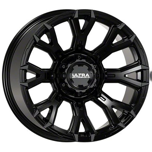 Ultra Wheels Scorpion Gloss Black 6-Lug Wheel; 20x10; -25mm Offset (21-26 Yukon)