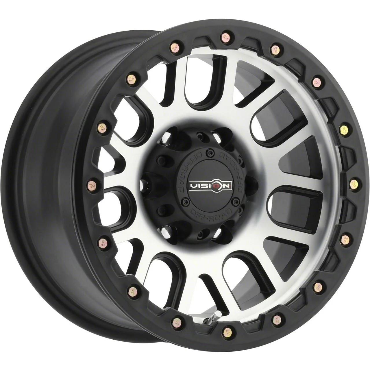 Nemesis Matte Black Machined 6-Lug Wheel; 18x9; 0mm Offset (14-18 Silverado 1500)