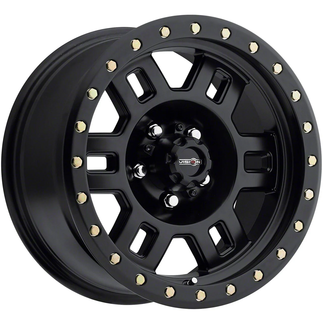 Manx Matte Black 5-Lug Wheel; 17x8.5; 0mm Offset (02-08 RAM 1500, Excluding Mega Cab)