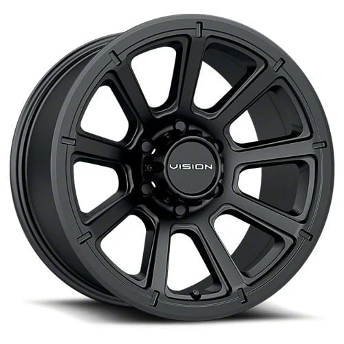 Turbine Matte Black 6-Lug Wheel; 20x9; 18mm Offset (21-26 F-150)