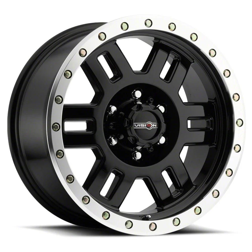 Manx Gloss Black Machined 6-Lug Wheel; 18x9; 0mm Offset (21-26 F-150)