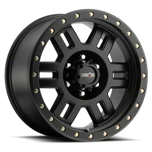Manx Matte Black 6-Lug Wheel; 18x9; 18mm Offset (21-26 F-150)