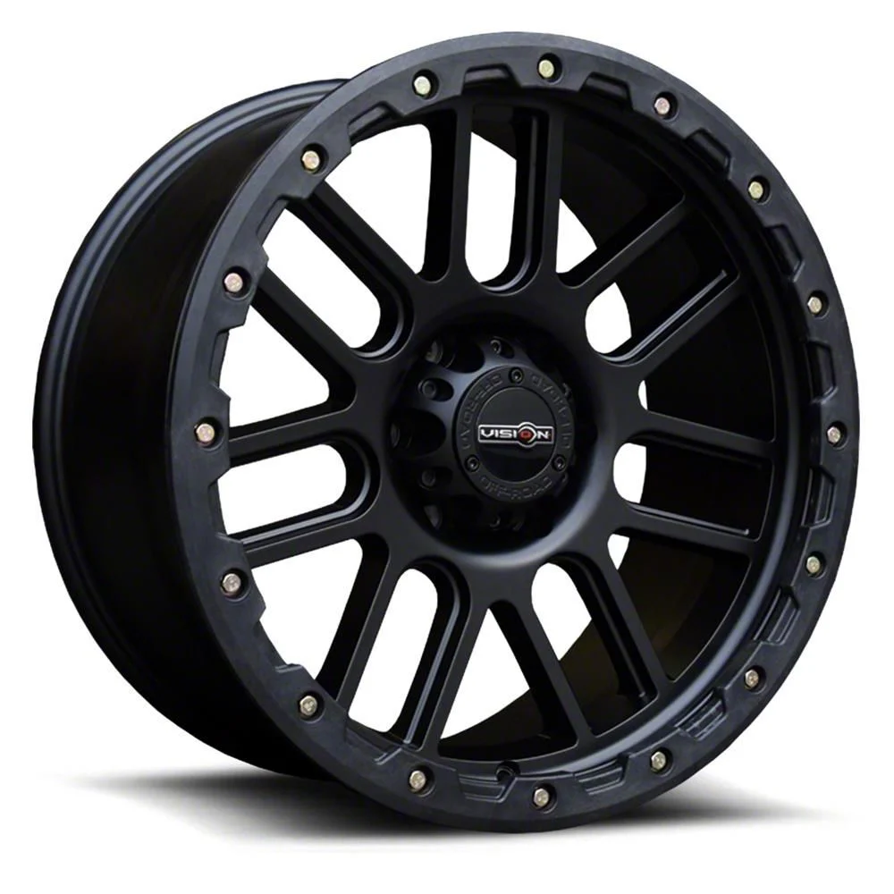 Nemesis Matte Black 8-Lug Wheel; 20x9; 10mm Offset (17-22 F-250 Super Duty)