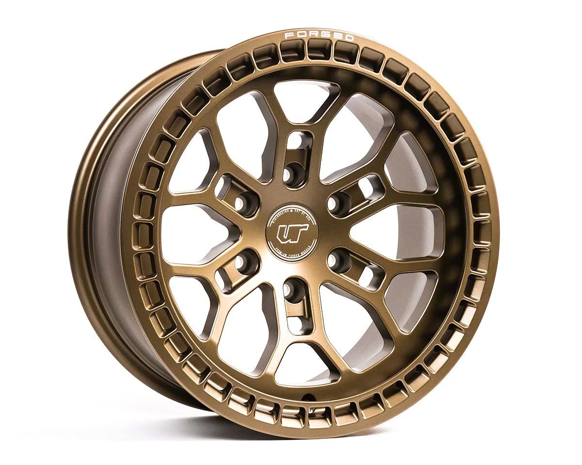 VR Forged D02 Satin Bronze 6-Lug Wheel; 17x8.5; 0mm Offset (19-26 Sierra 1500)