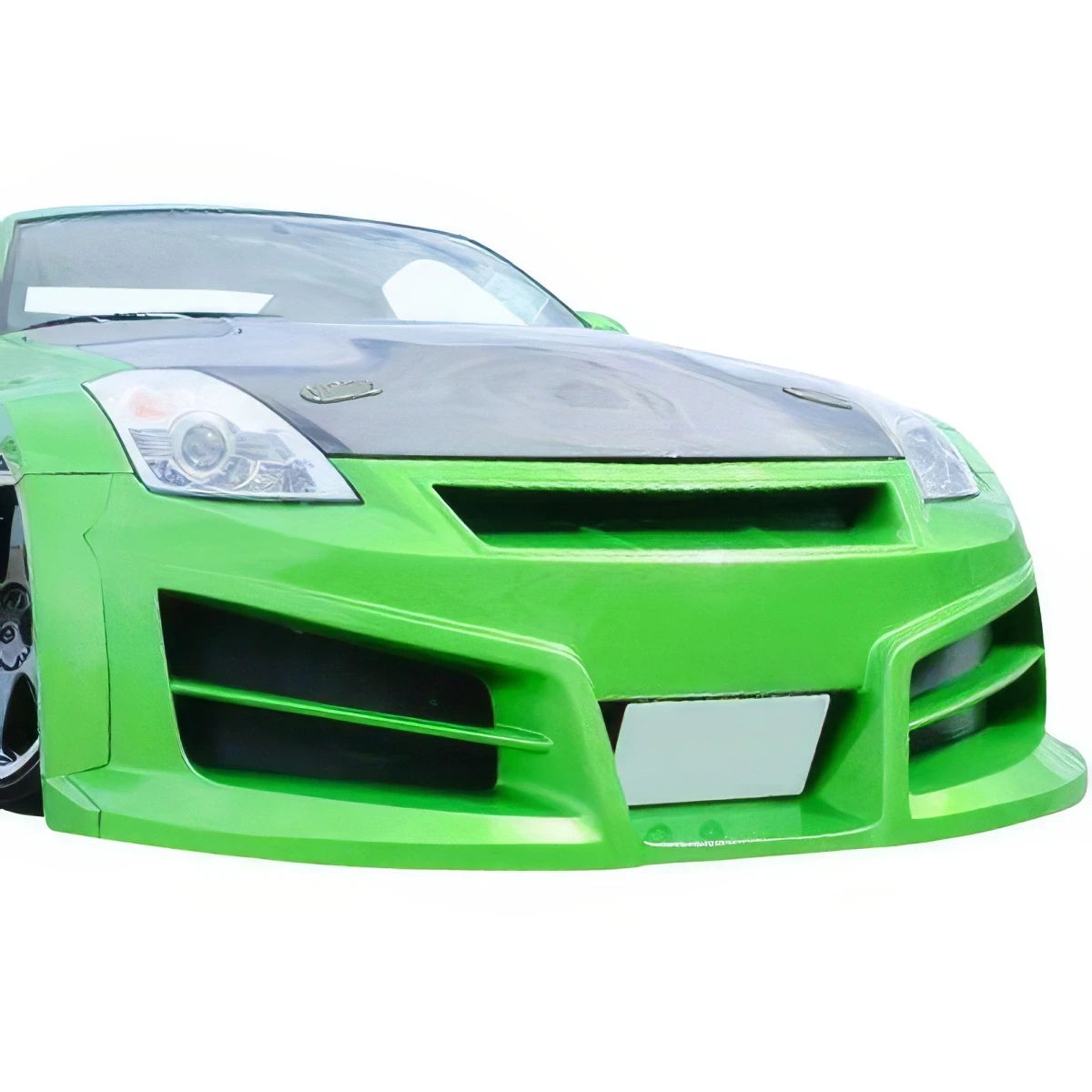 FRP IDES Havoc Front Bumper > Nissan 350Z (Z33) 2003-2008 - 101241