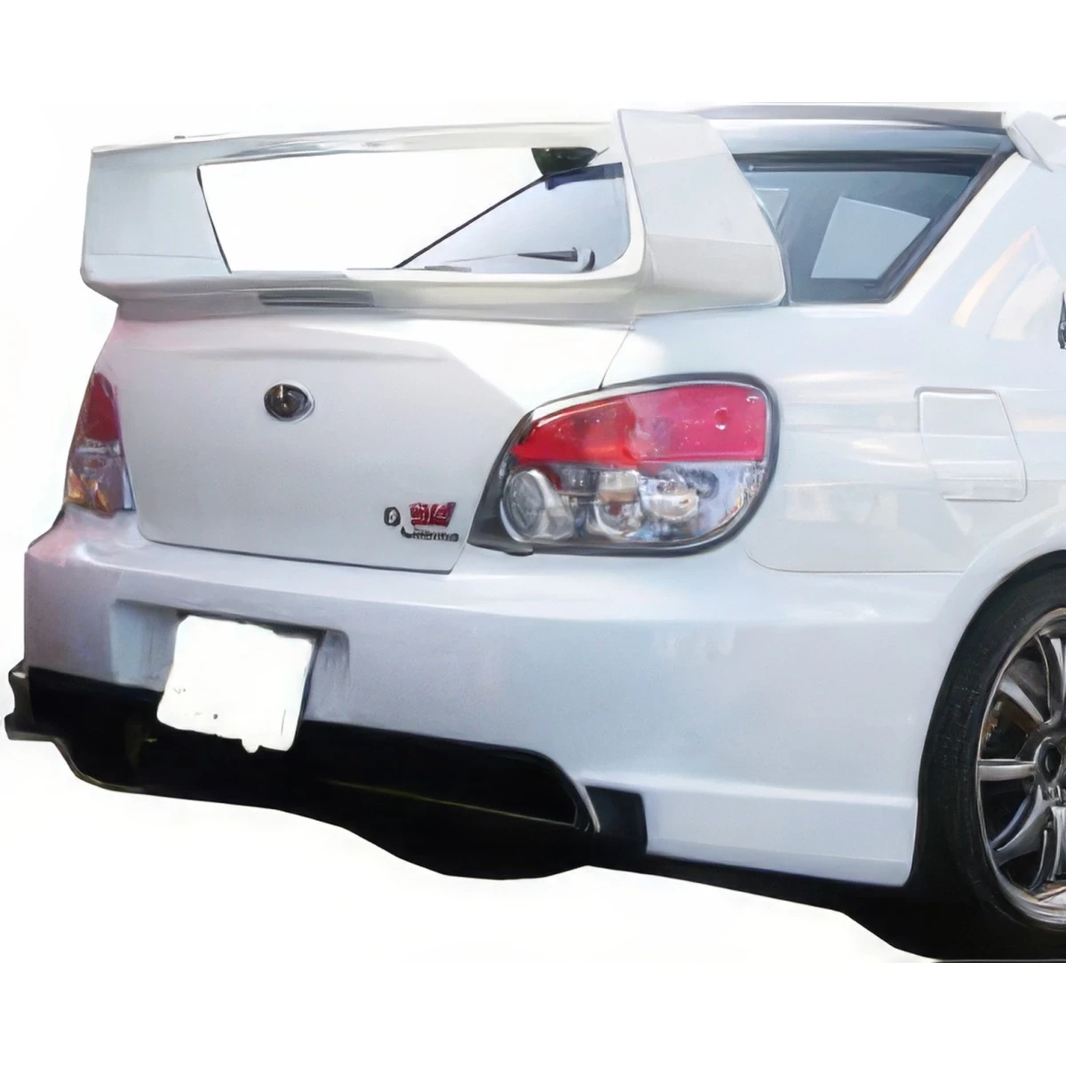 FRP MSPO Rear Bumper > Subaru Impreza WRX 2004-2007 - 102173