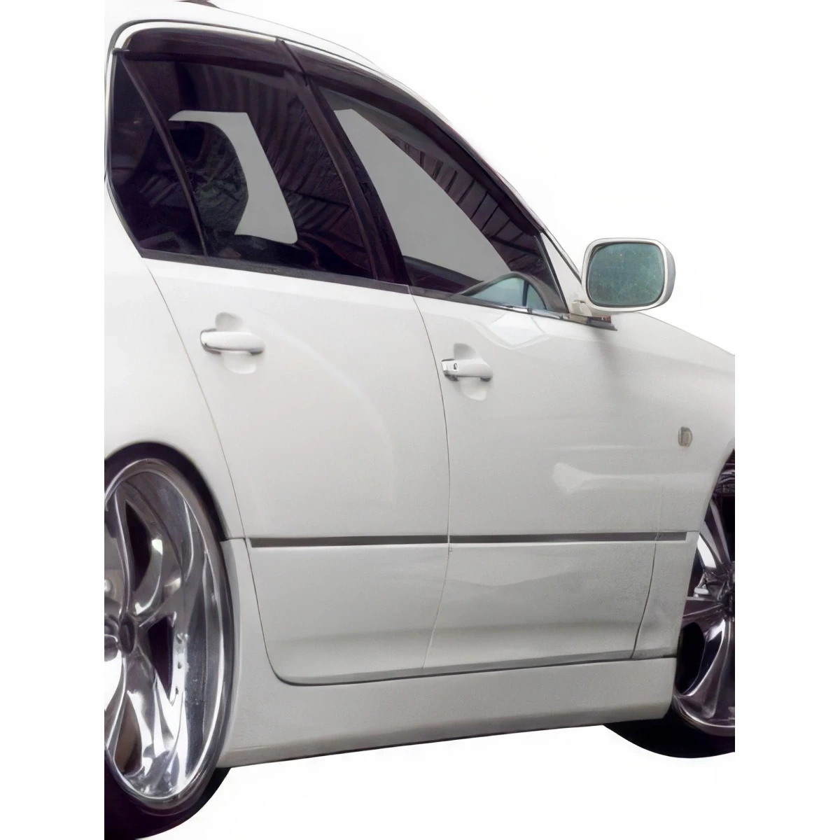 VSaero FRP JD Side Skirts for Lexus LS430 UCF30 2001-2003