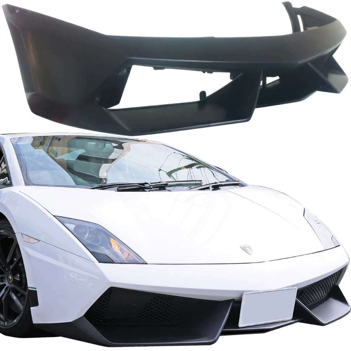 FRP LP540 LP550 SL Front Bumper > Lamborghini Gallardo 2009-2013 - 102991