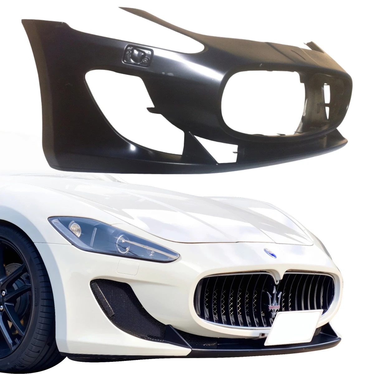 FRP MC Str Style Front Bumper > Maserati GranTurismo 2008-2013 - 102993