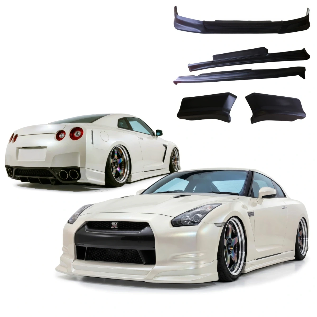 FRP CWE 5pc Body Kit > Nissan GT-R GTR (R35) 2009-2012 - 103000