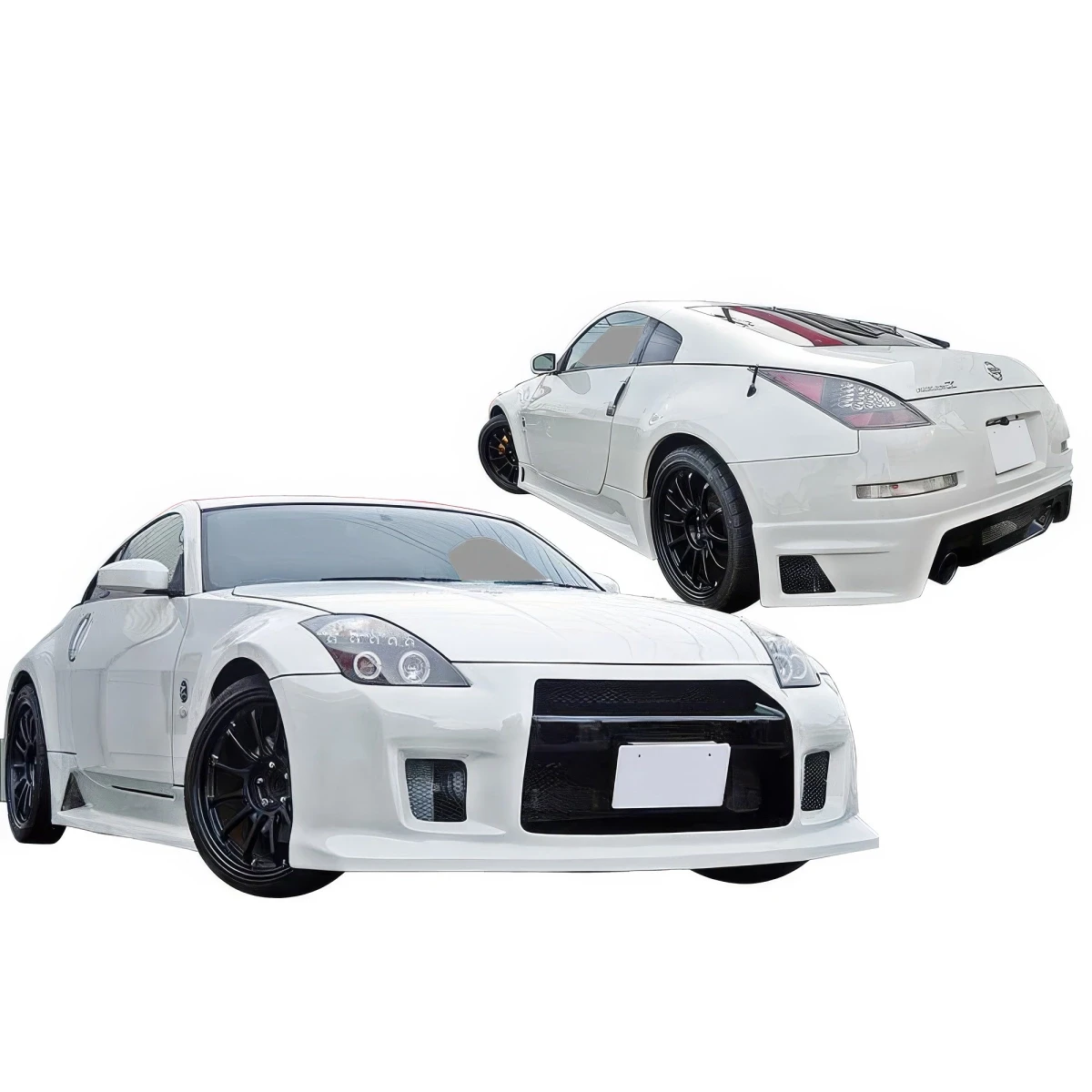 FRP WSPO Body Kit 4pc > Nissan 350Z (Z33) 2003-2008 - 105165