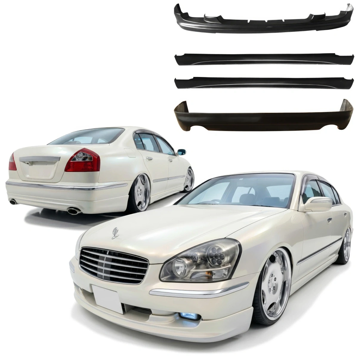 FRP WAL Body Kit 4pc > Infiniti Q45 F50 Cima 2002-2004 - 105173