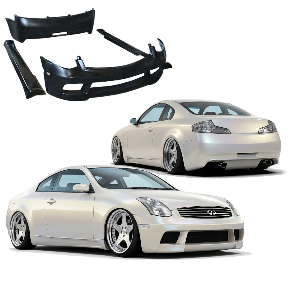 FRP DMA 4pc Body Kit > Infiniti G35 Coupe 2003-2006 > 2dr Coupe - 105185
