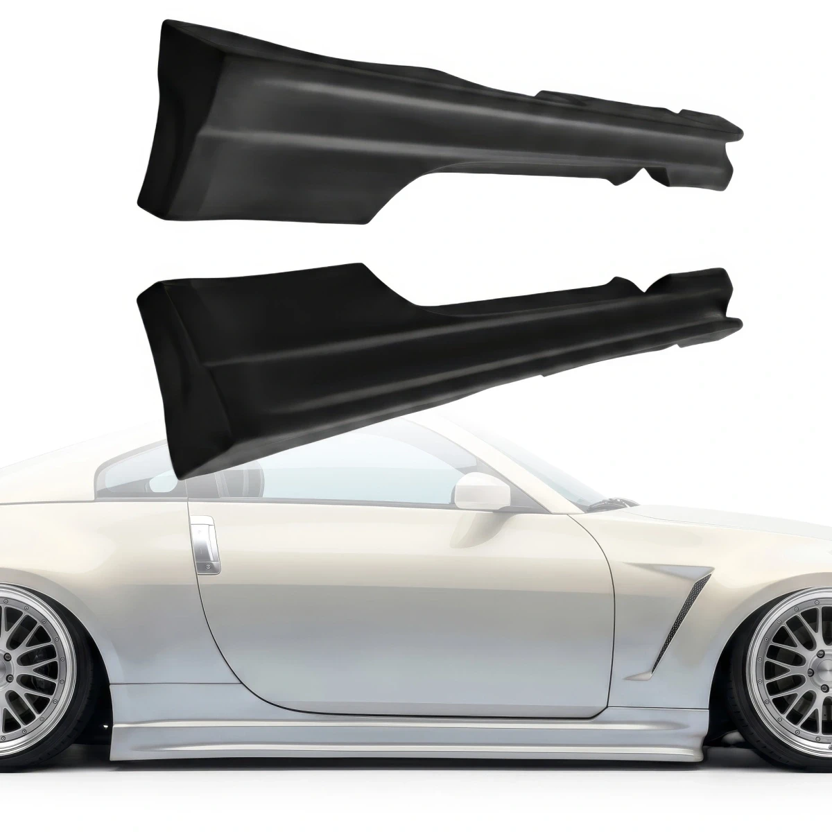 FRP CWE Side Skirts > Nissan 350Z (Z33) 2003-2008 - 105288