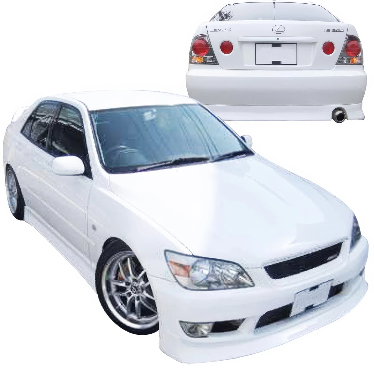 FRP VERT Body Kit 4pc > Lexus IS300 SXE10 2000-2005 - 105319