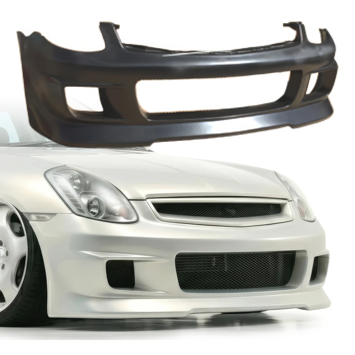 FRP TRUS Front Bumper > Infiniti G35 Sedan 2003-2004 > 4dr Sedan - 107928