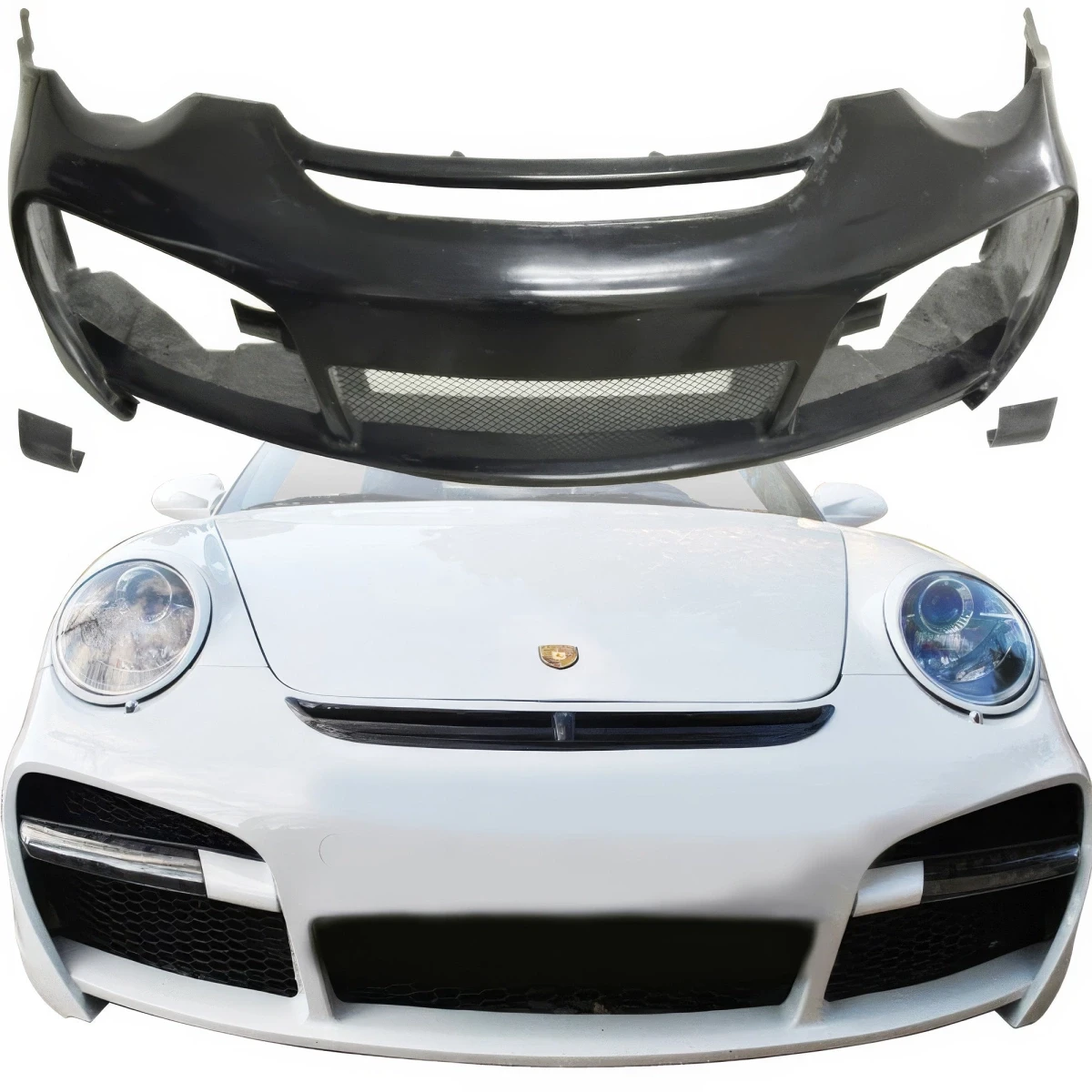 FRP TART GT Front Bumper 3pc > Porsche 911 (997) 2005-2012 - 108324
