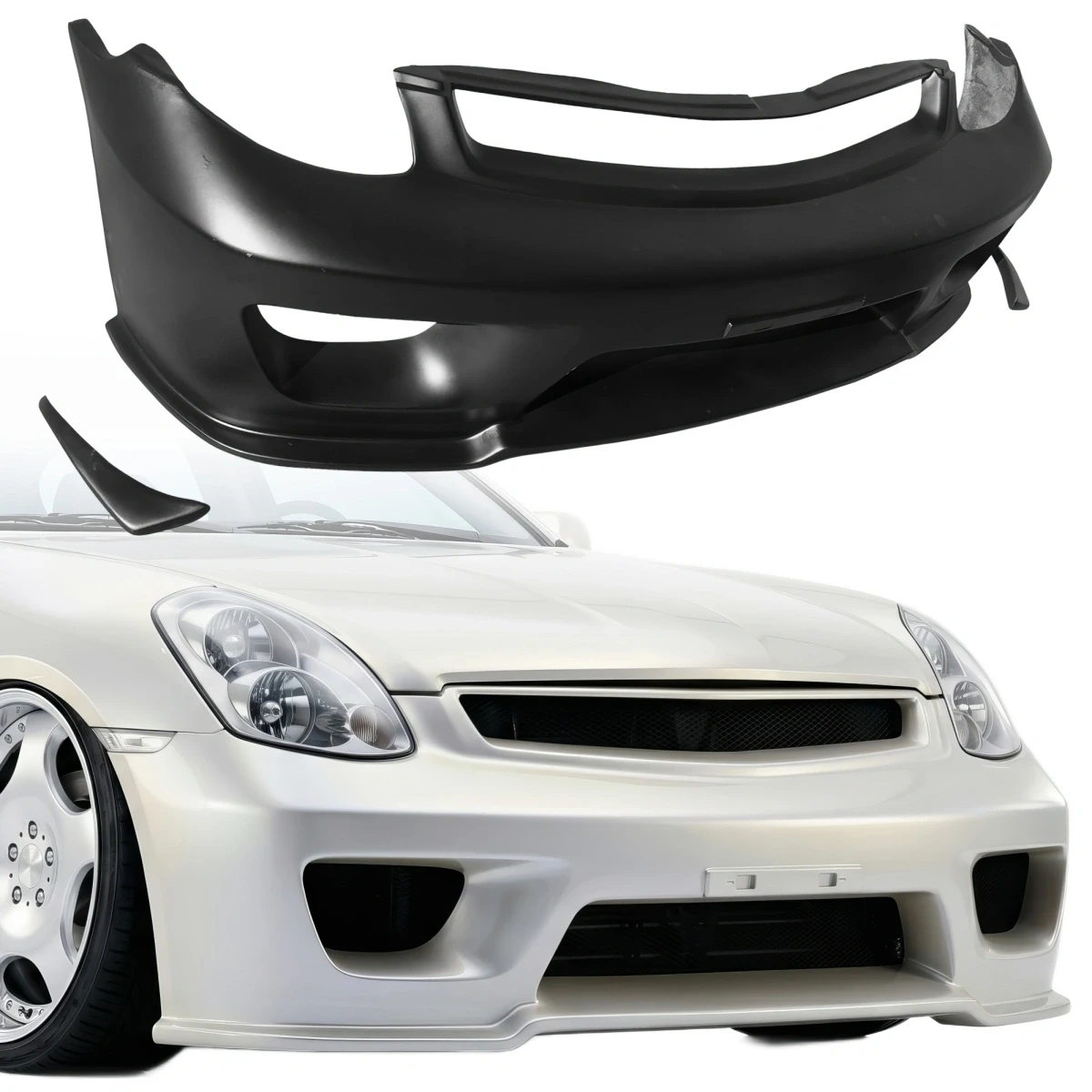 FRP GAIL Front Bumper > Infiniti G35 Sedan 2003-2004 > 4dr Sedan - 108329