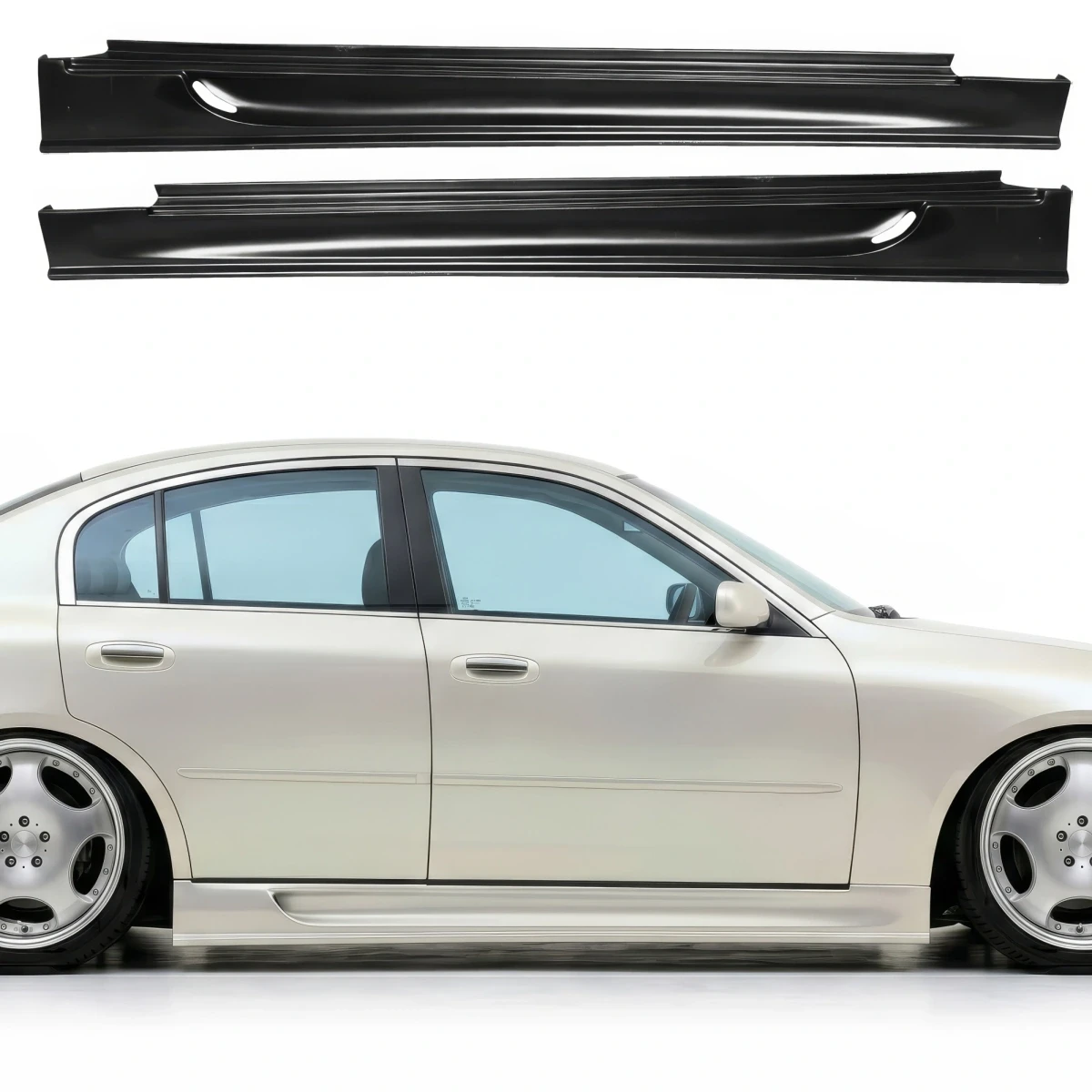 FRP GAIL Side Skirts > Infiniti G35 Sedan 2003-2006 > 4dr Sedan - 108330
