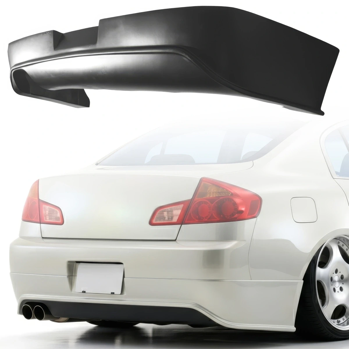 FRP GAIL Rear Bumper Add-on > Infiniti G35 Sedan 2003-2004 > 4dr Sedan - 108331
