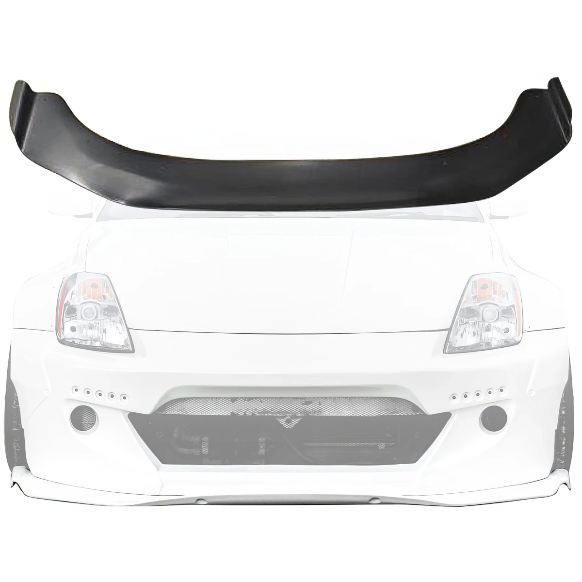 FRP TKYO Wide Body Front Splitter > Nissan 350Z (Z33) 2003-2008 - 108361