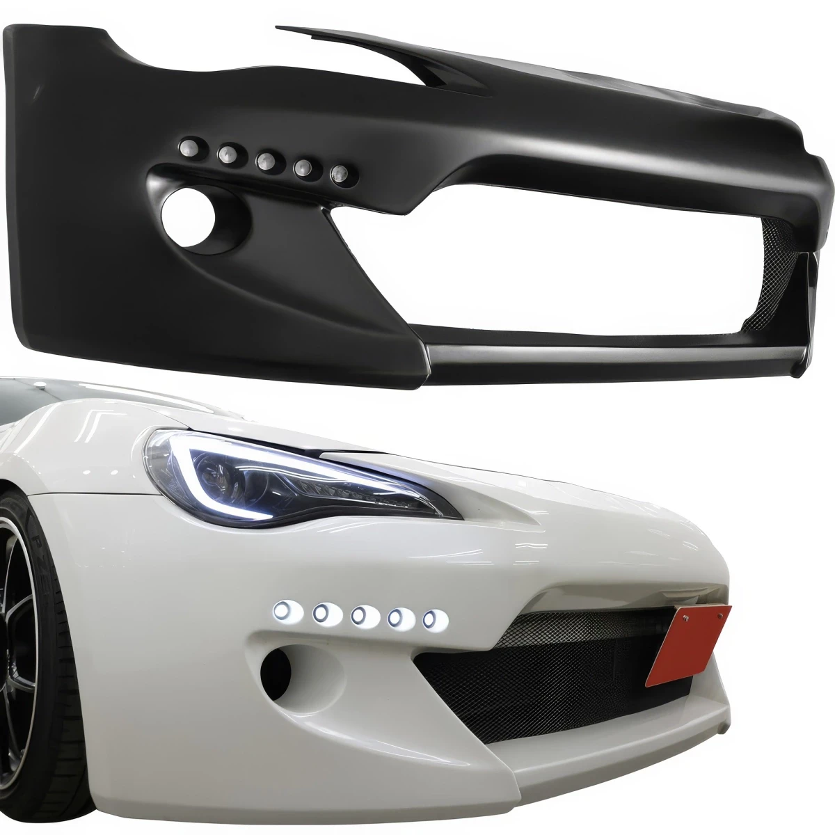 FRP TKYO v2 Front Bumper > Scion FR-S 2013-2016 - 108450