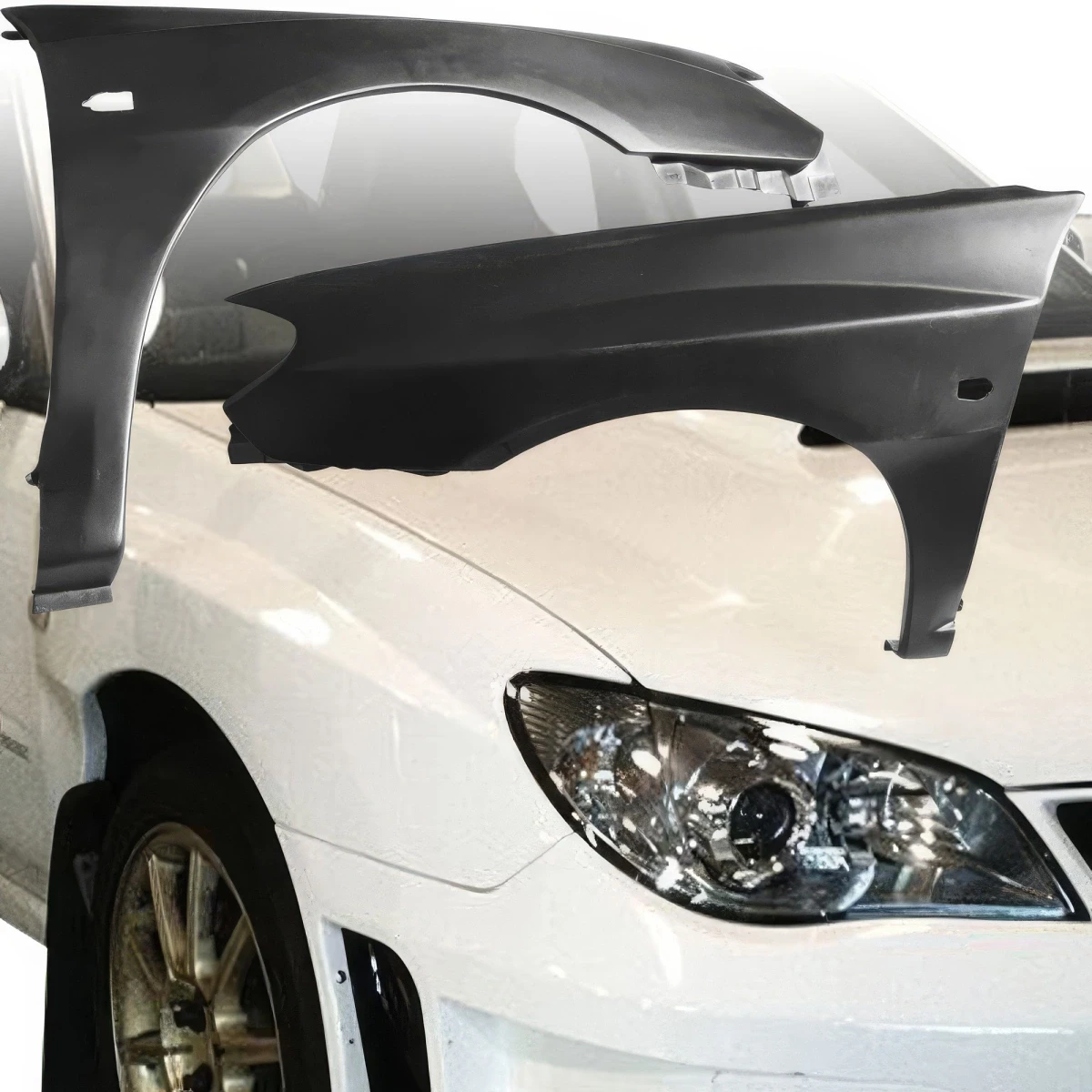FRP LSPO WRC Wide Body Fenders (front) > Subaru Impreza WRX 2006-2007 > 4/5dr - 108482