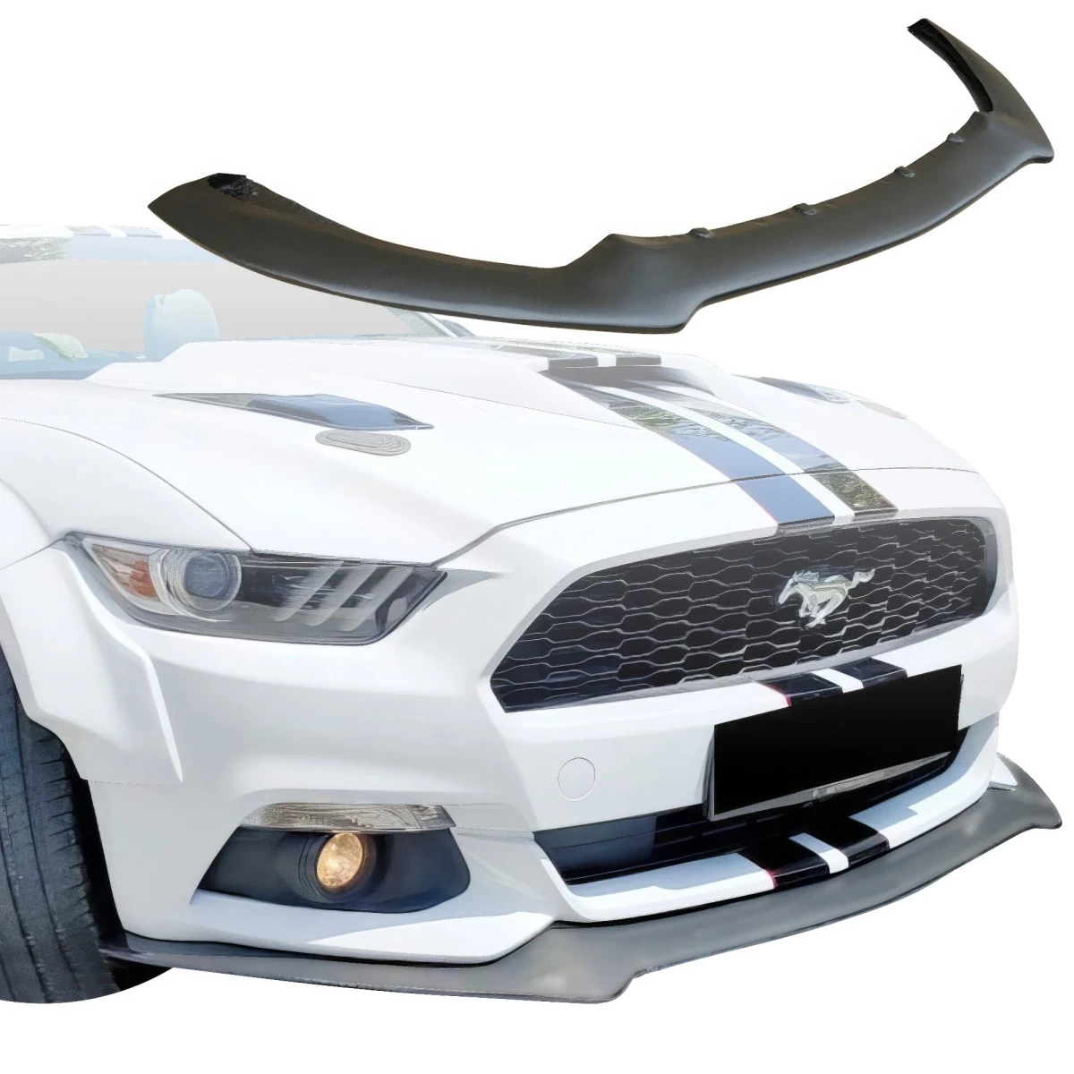VSaero FRP KTOT Front Lip for Ford Mustang 2015-2017