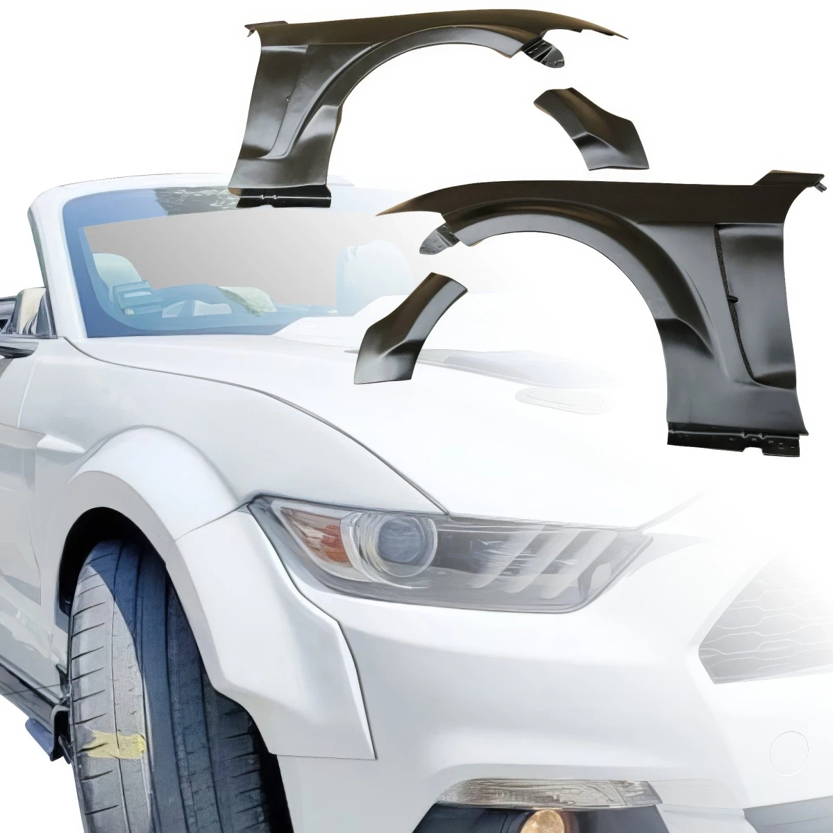 FRP KTOT Wide Body Fenders (front) > Ford Mustang 2015-2017 - 108589