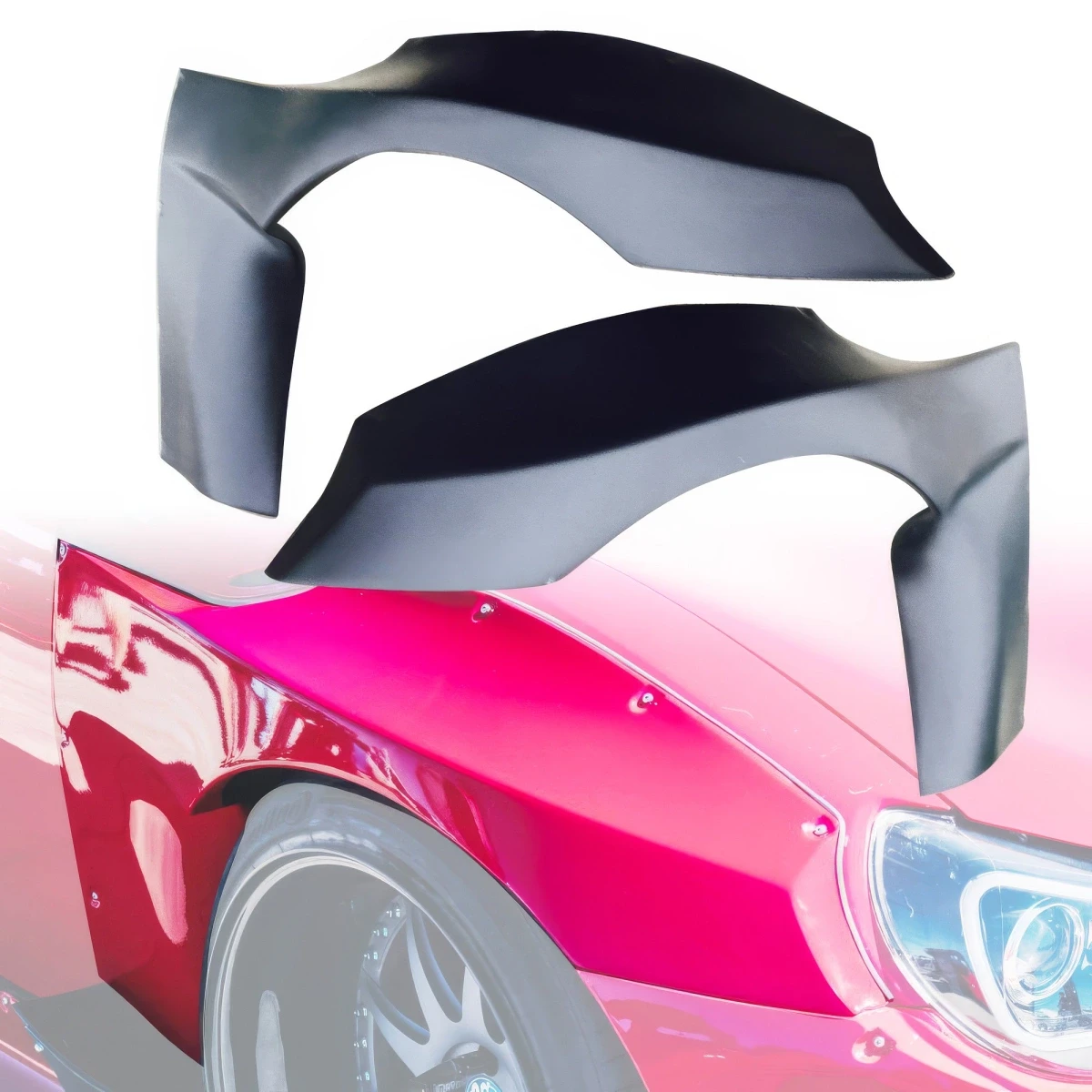 FRP TKYO v3 Wide Body Fender Flares (front) 65mm > Scion FR-S 2013-2016 - 108619
