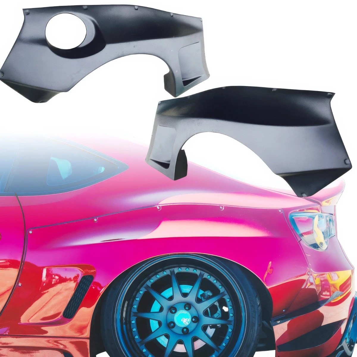 FRP TKYO v3 Wide Body Fenders Flares (rear) 90mm > Scion FR-S 2013-2016 - 108621