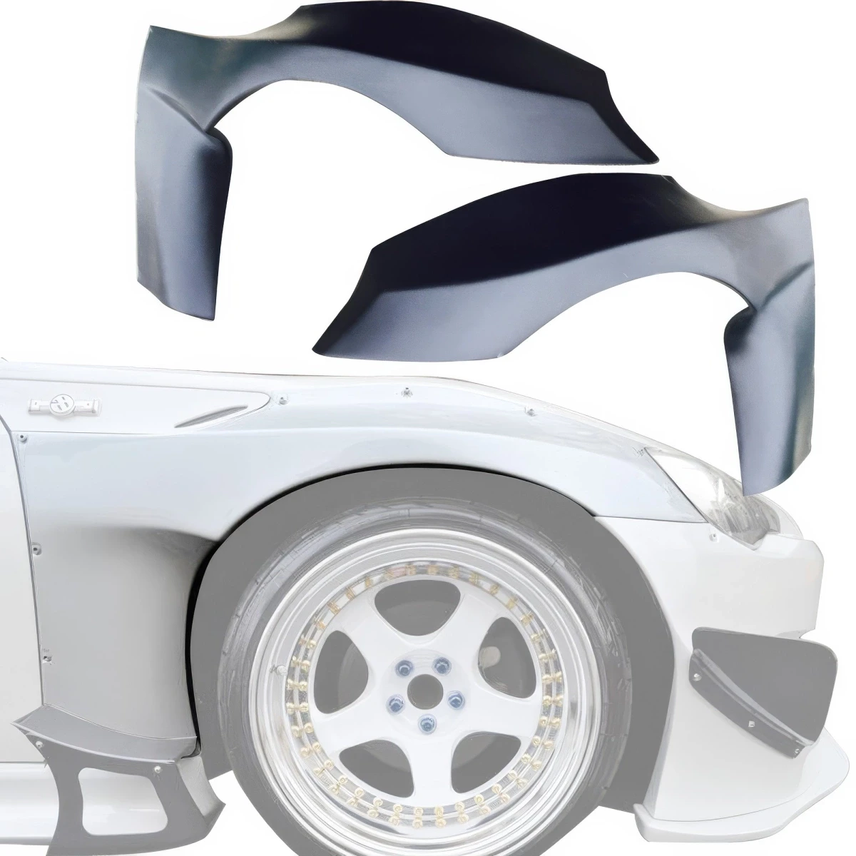 FRP TKYO v3 Wide Body Fender Flares (front) 65mm > Subaru BRZ (ZN6) 2013-2021 - 108662