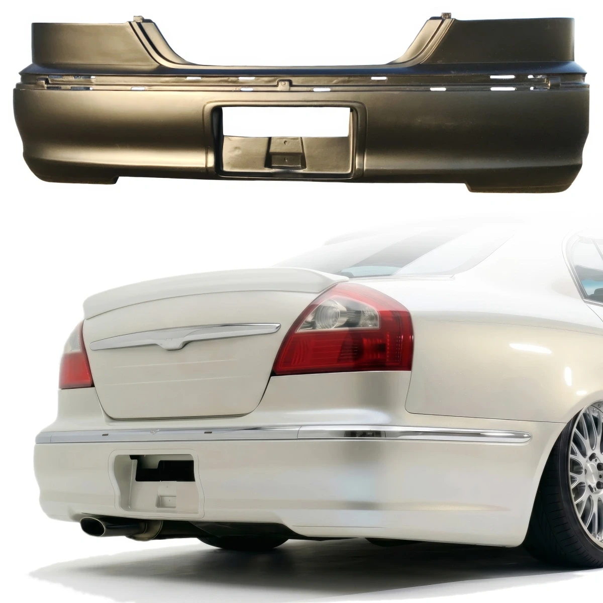 FRP JPRO Rear Bumper > Nissan President PGF50 2003-2010 - 108680