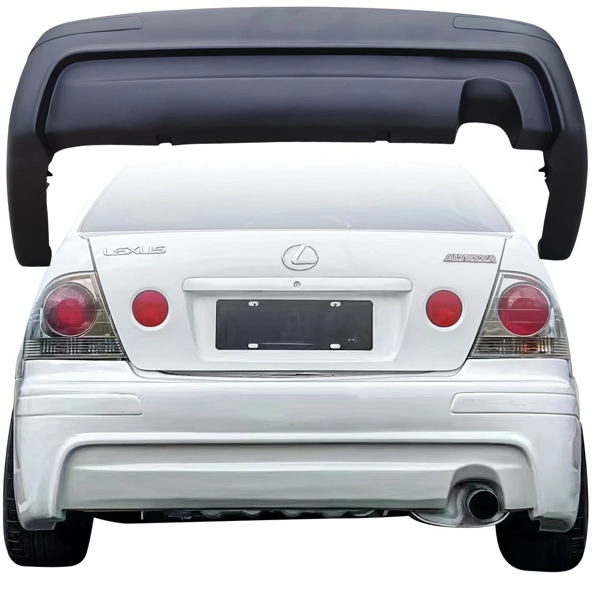 FRP HKES Rear Bumper > Lexus IS300 SXE10 2000-2005 - 108696