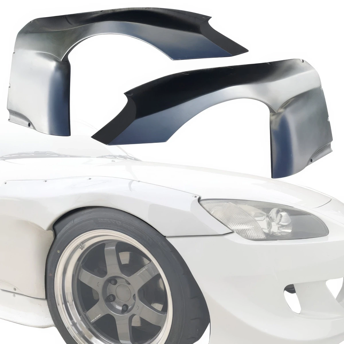 FRP TKYO Wide Body Fender Flares (front) 60mm > Honda S2000 AP1 2000-2009 - 108706