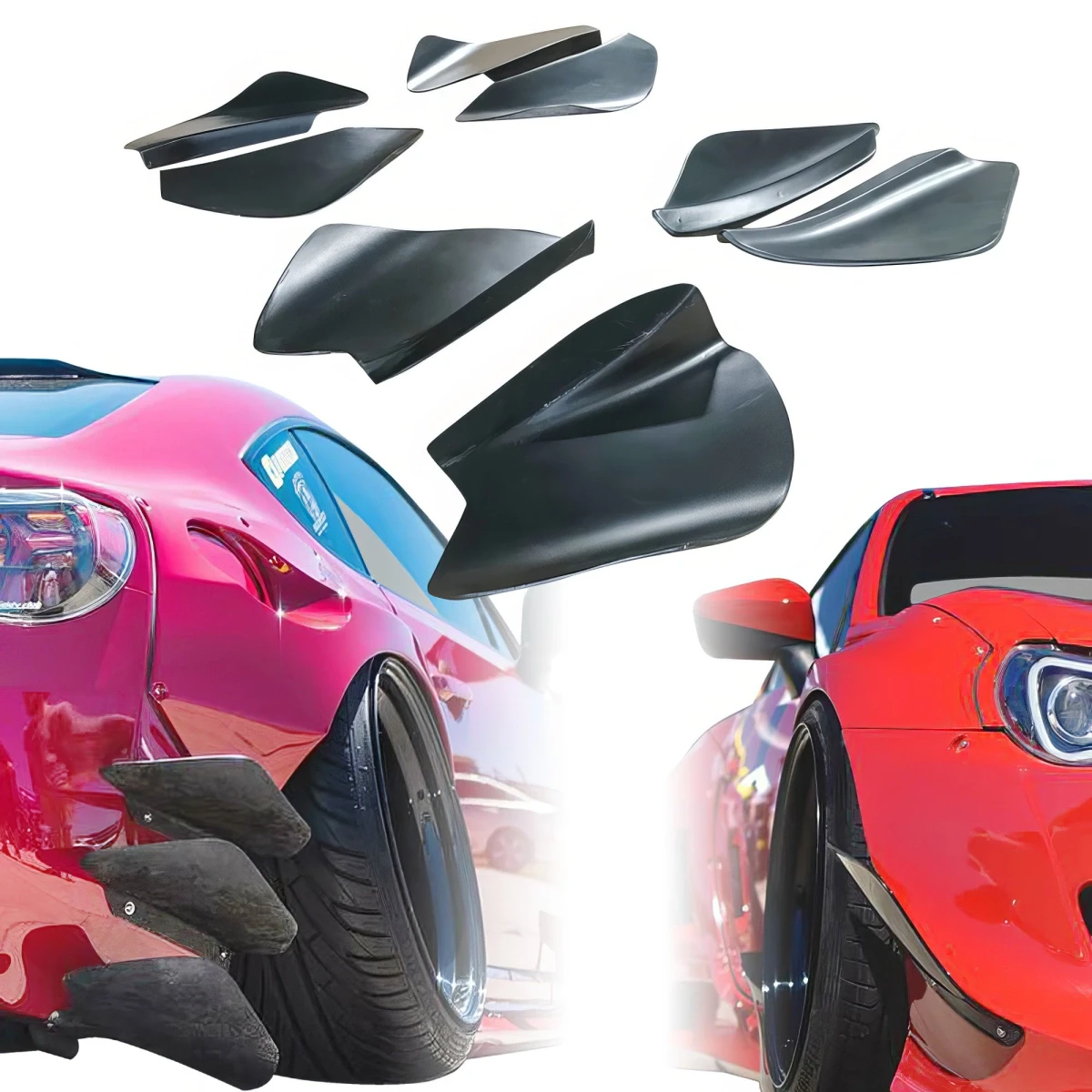FRP TKYO v3 Wide Body Canards 8pc > Scion FR-S 2013-2016 - 108733