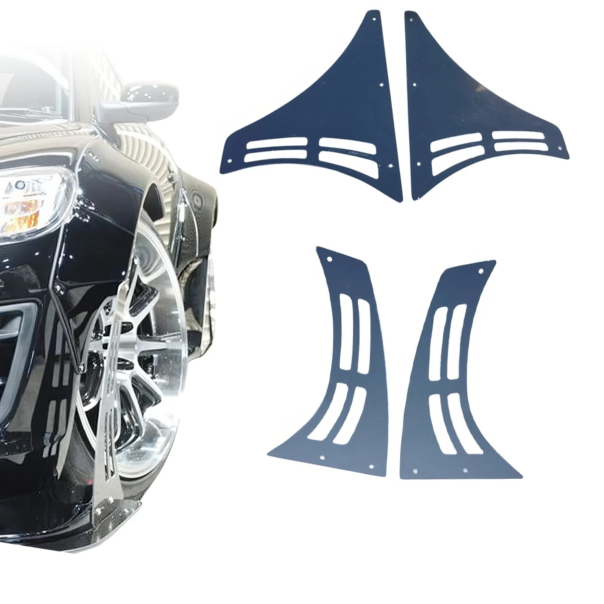 Plastic TKYO Wide Body Side Plates > Mazda RX-8 (SE3P) 2009-2011 - 108949