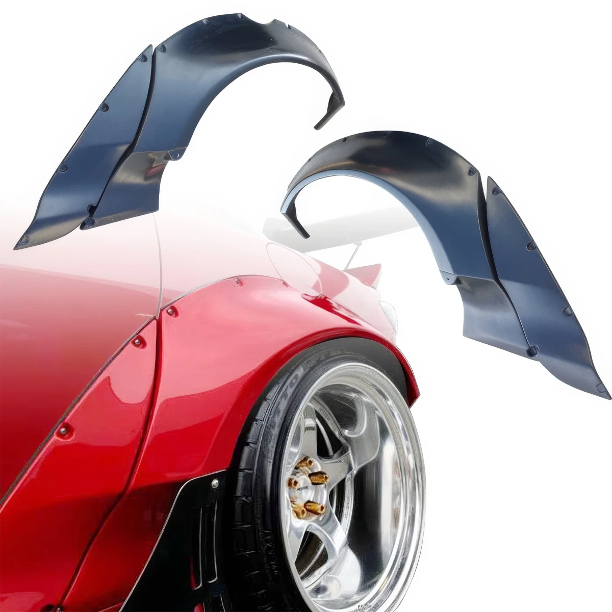 FRP TKYO Wide Body Fenders (rear) 4pc 80mm > Mazda RX-8 (SE3P) 2004-2011 - 108952