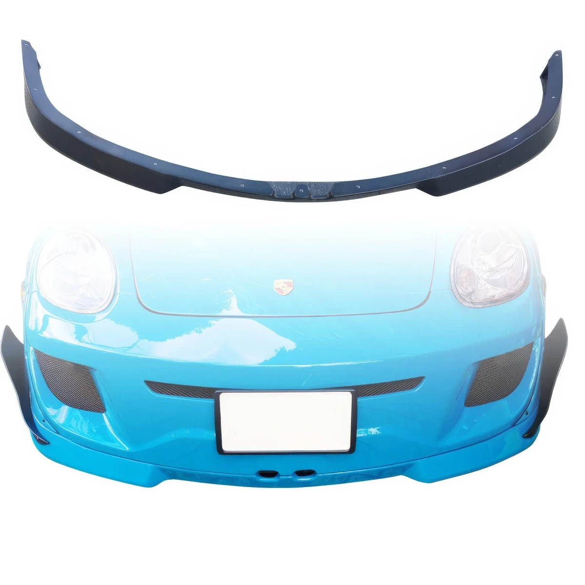 FRP TKYO v1 Wide Body Front Lip > Porsche Cayman (987) 2006-2008 - 108957