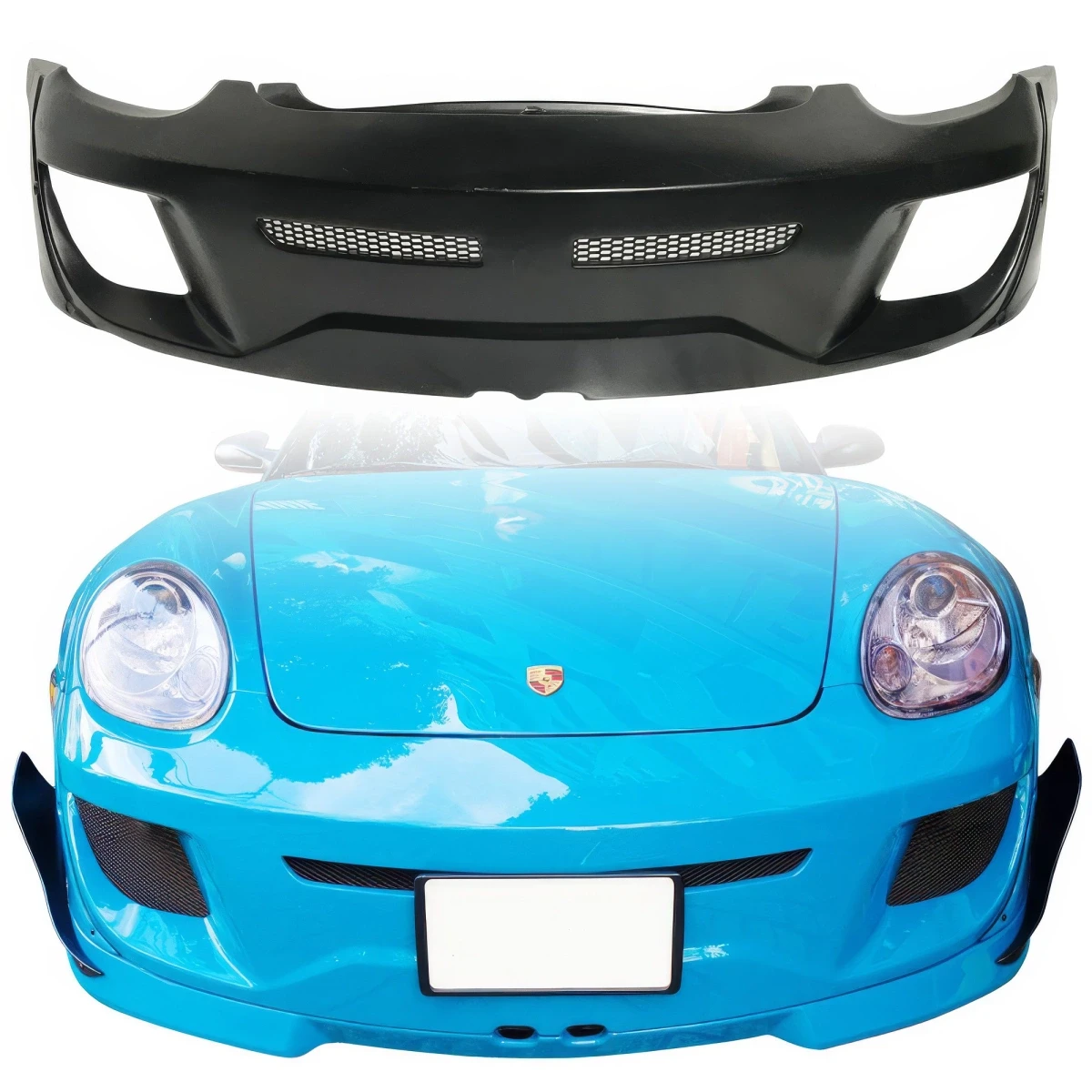 FRP TKYO v1 Wide Body Front Bumper > Porsche Cayman (987) 2006-2008 - 108958