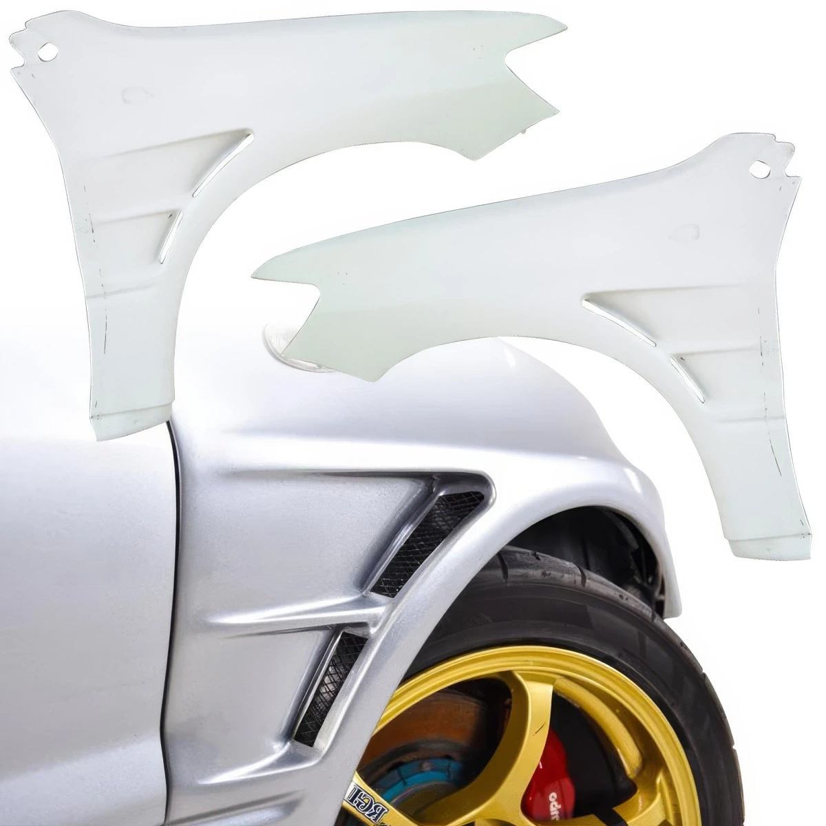 FRP CSPE Wide Body 20mm Fenders (front) > Mitsubishi Evolution EVO8 EVO9 CT9A 2003-2006 - 108975