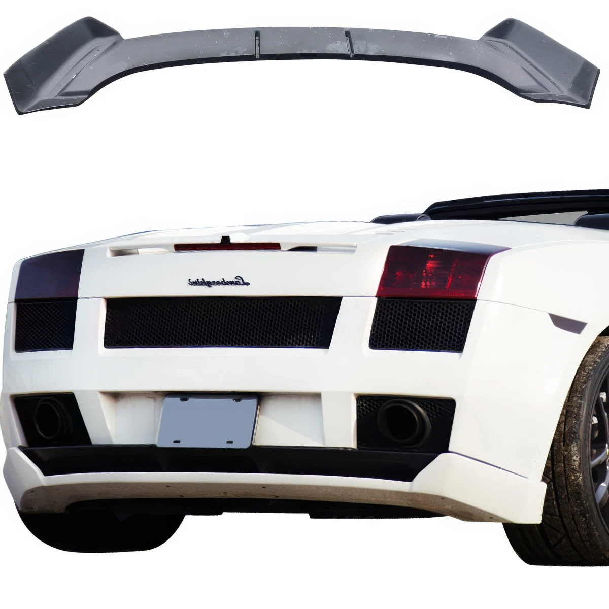 FRP HAMA Rear Lip > Lamborghini Gallardo 2004-2008 - 109008