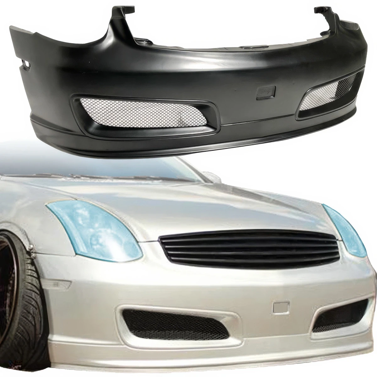 FRP NISM Front Bumper > Infiniti G35 Coupe 2003-2006 > 2dr Coupe - 109018