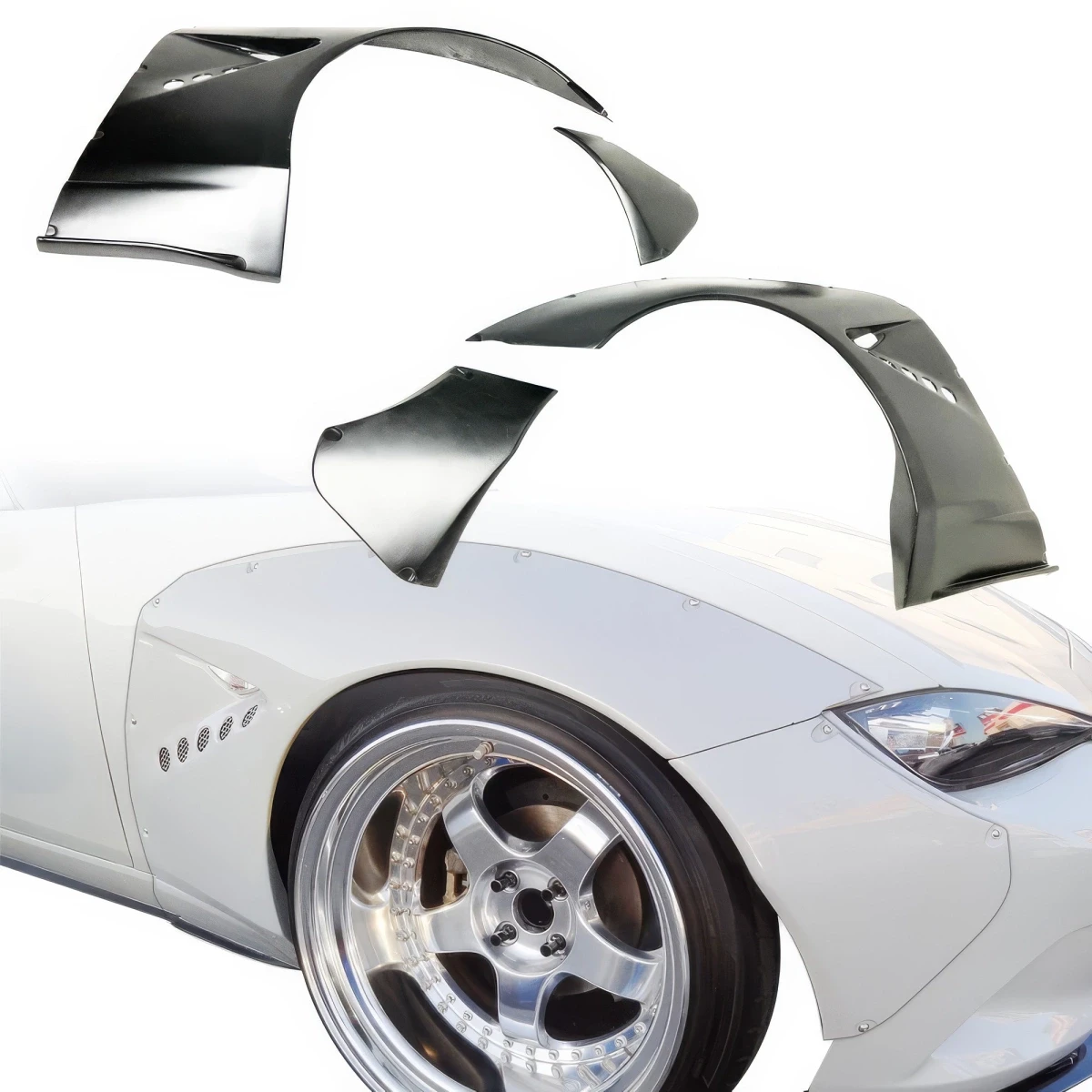 FRP TKYO Wide Body Fender Flares (front) 4pc 40mm > Mazda Miata (ND) 2016-2021 - 109051