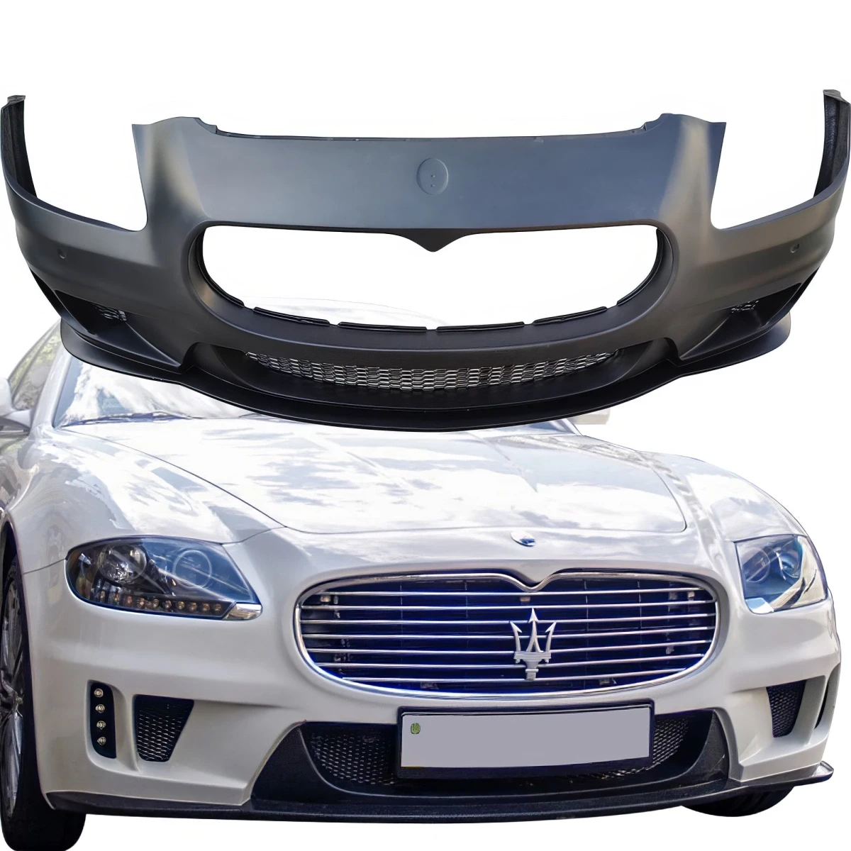 FRP WAL Front Bumper > Maserati Quattroporte 2009-2012 - 109092