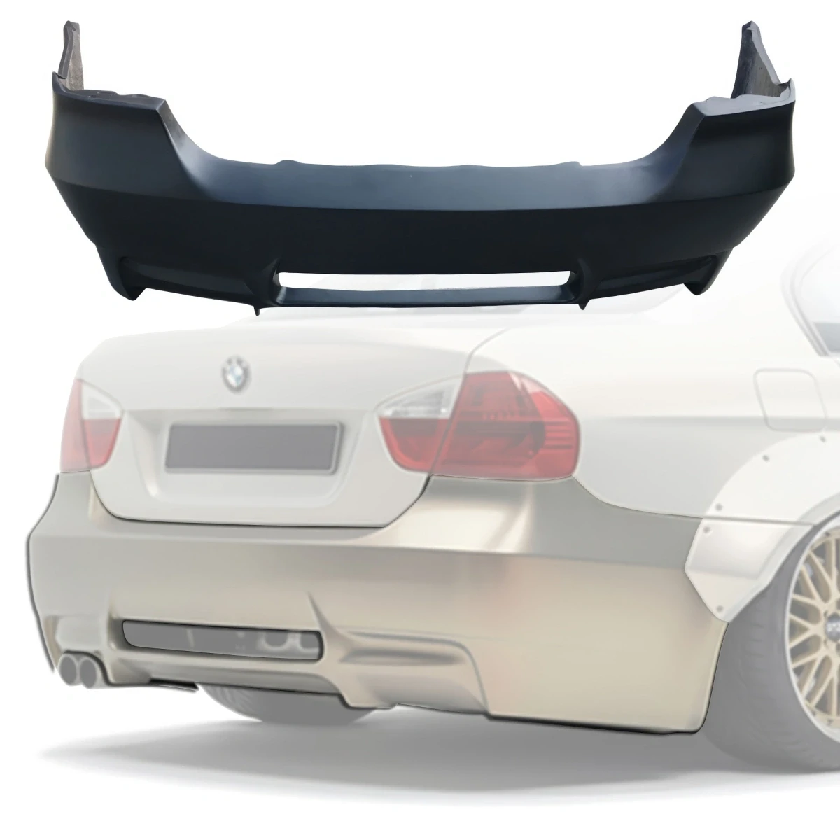 FRP TKYO Rear Bumper > BMW 328i 335i (E90) 2009-2011 > 4dr - 109099