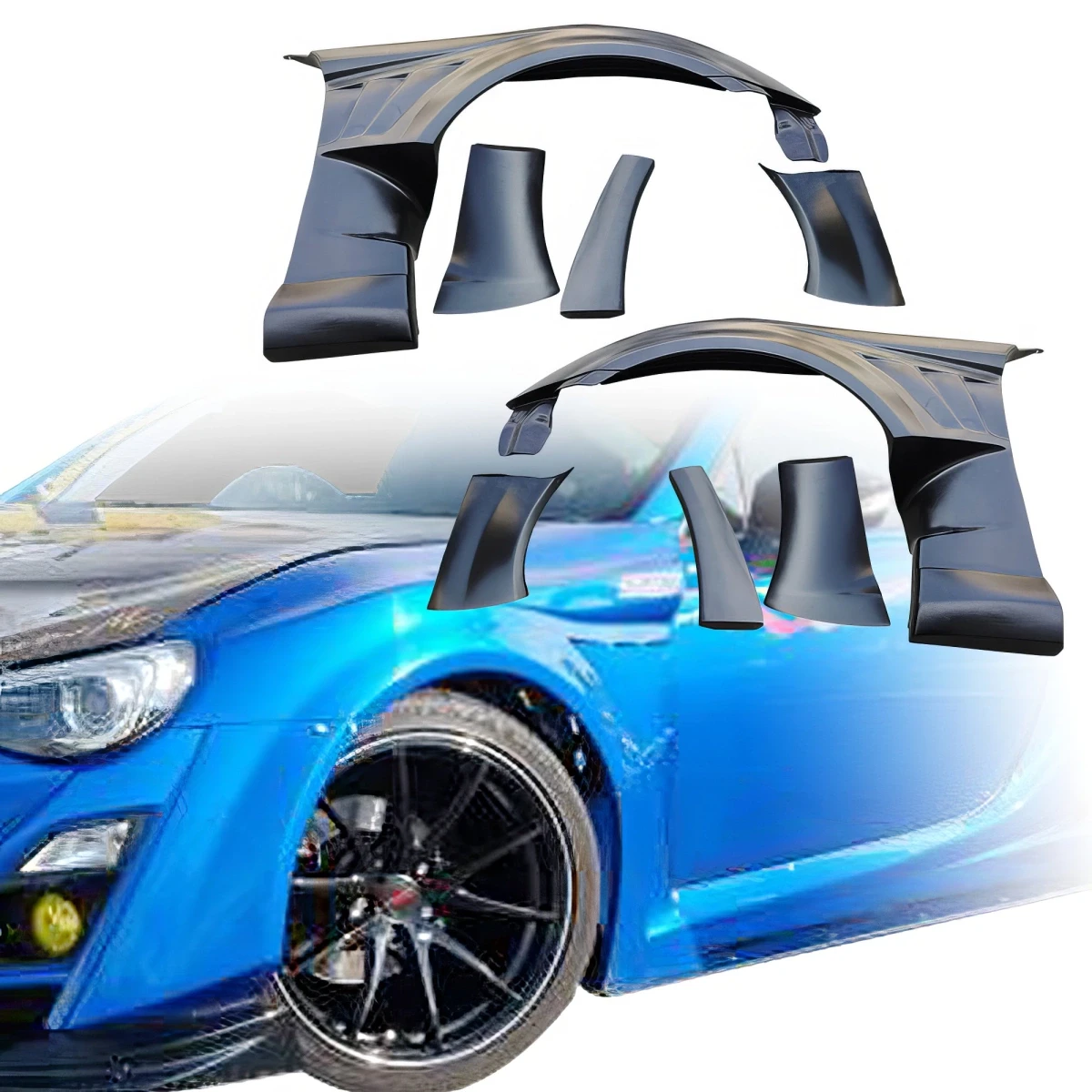 FRP VAR Wide Body Fenders (front) 8pc 50mm > Scion FR-S 2013-2016 - 109118