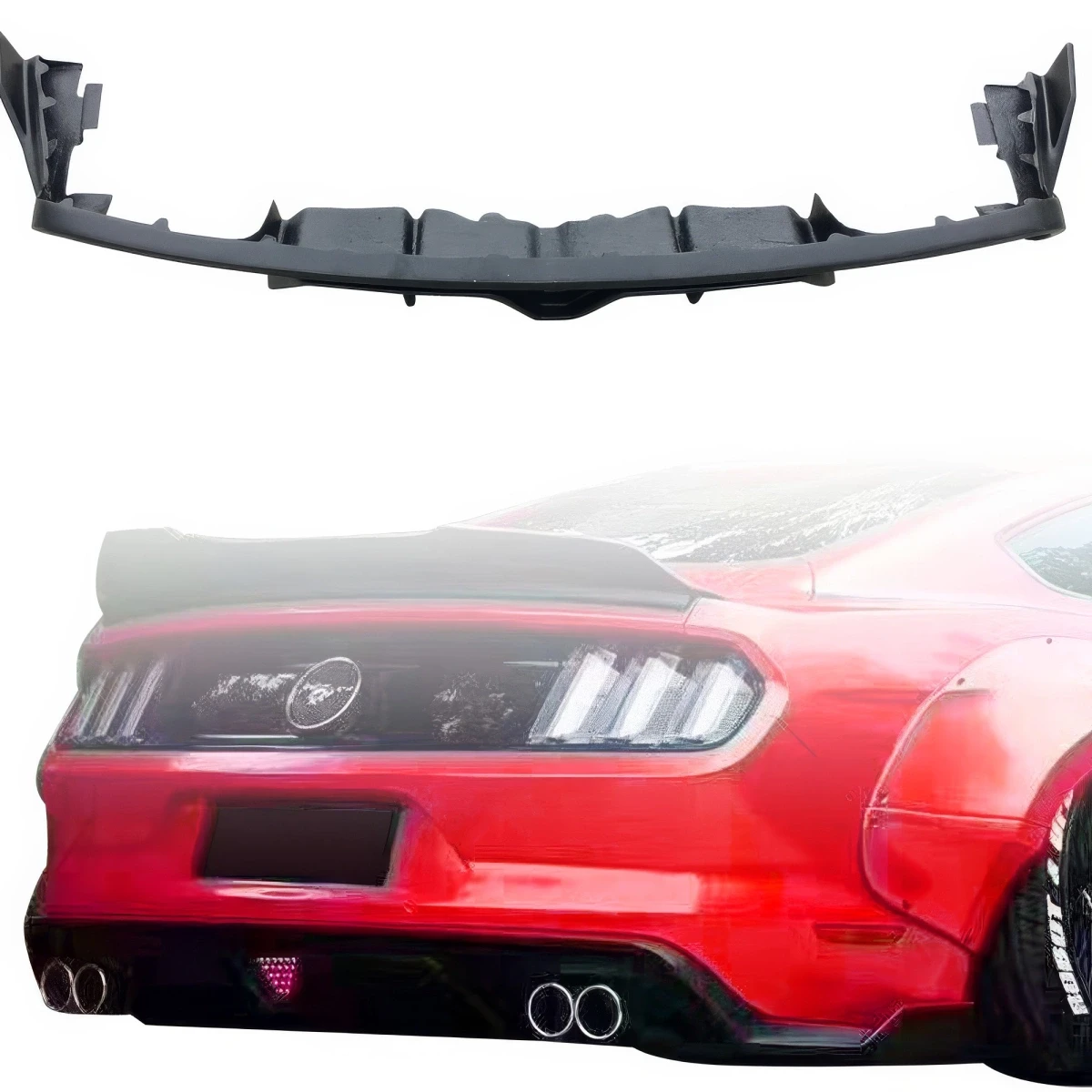FRP RBOT Diffuser > Ford Mustang 2015-2017 - 109139